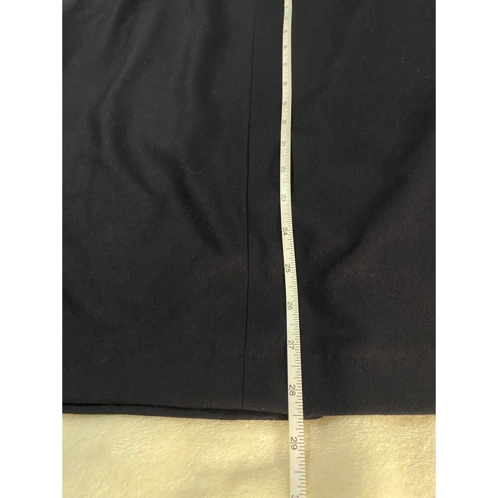 Vintage 70 Heller Salzburg Made In Austria Pencil Skirt Bavaria Octoberfest Navy - Picture 8 of 10